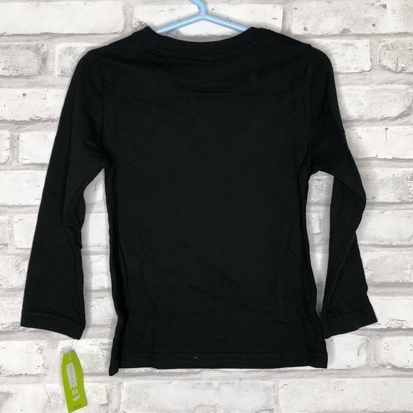 Crazy 8 skeleton like long sleeve top, NWT 2T - Picture 3 of 5